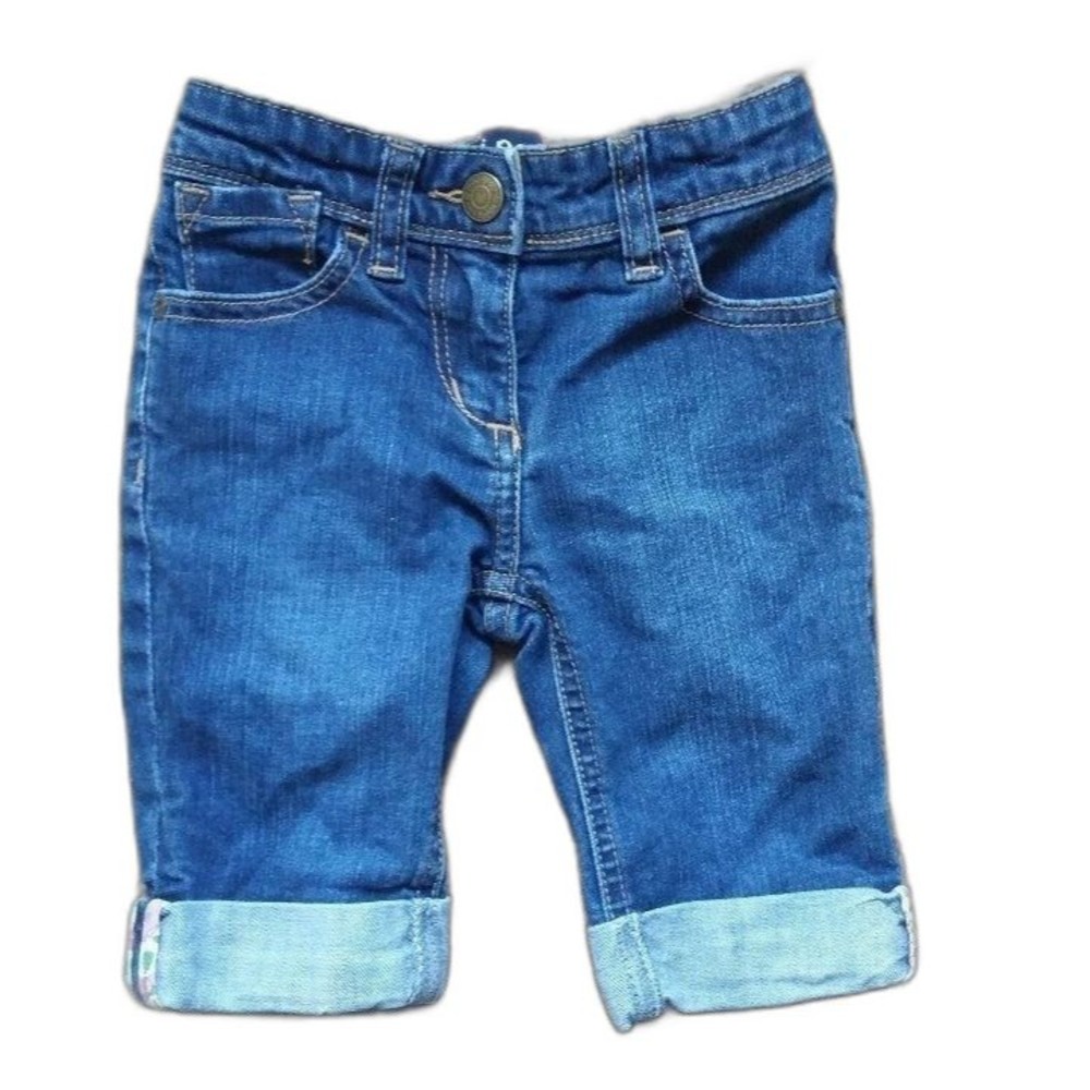 Mini Boden size 2 denim bermuda shorts